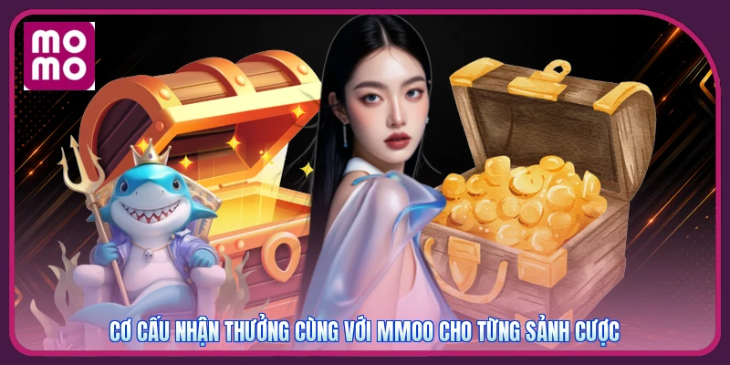 Cơ cấu nhận thưởng cùng với MMOO cho từng sảnh cược