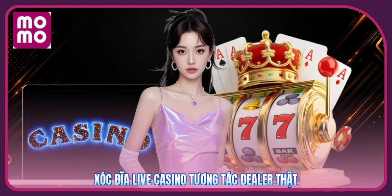 Xóc đĩa live casino tương tác dealer thật